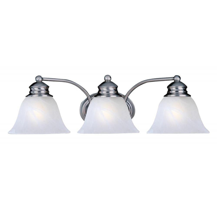 Maxim Lighting 2688MRSN Malaga 19.5 Inch Bathroom Vanity - Satin Nickel