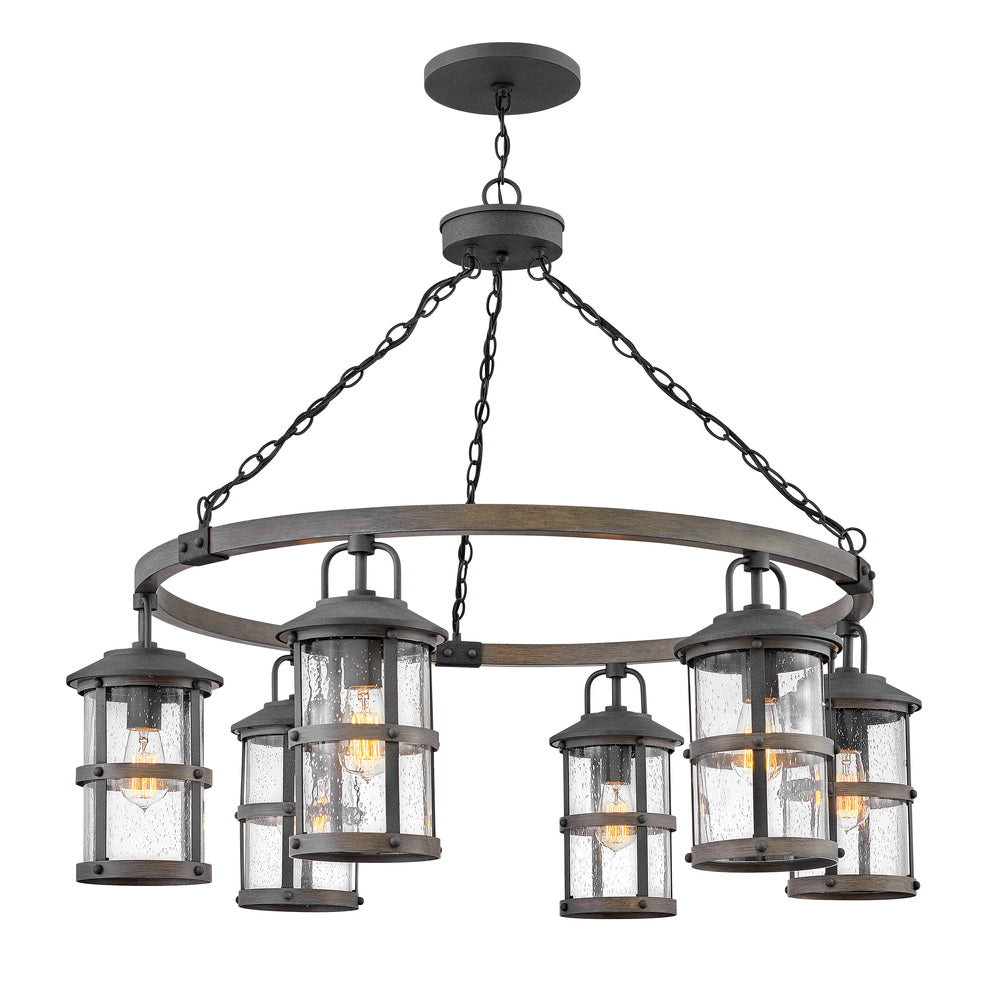 Hinkley Lighting LAKEHOUSE 2689DZ Exterior Nautical - Aged Zinc