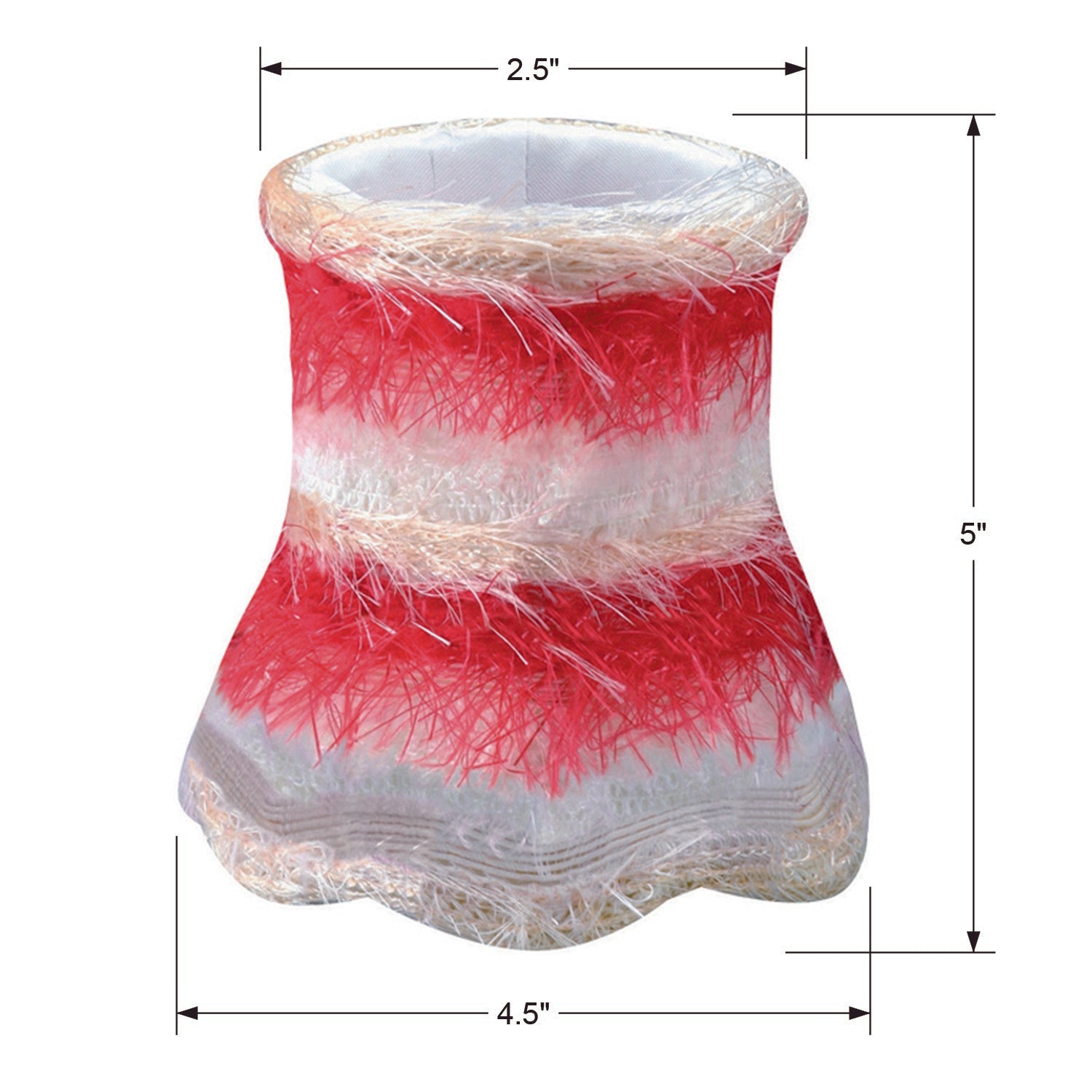 Crystorama Mini Shade 26SH-RED – 4.5 Inch – Shade – Red