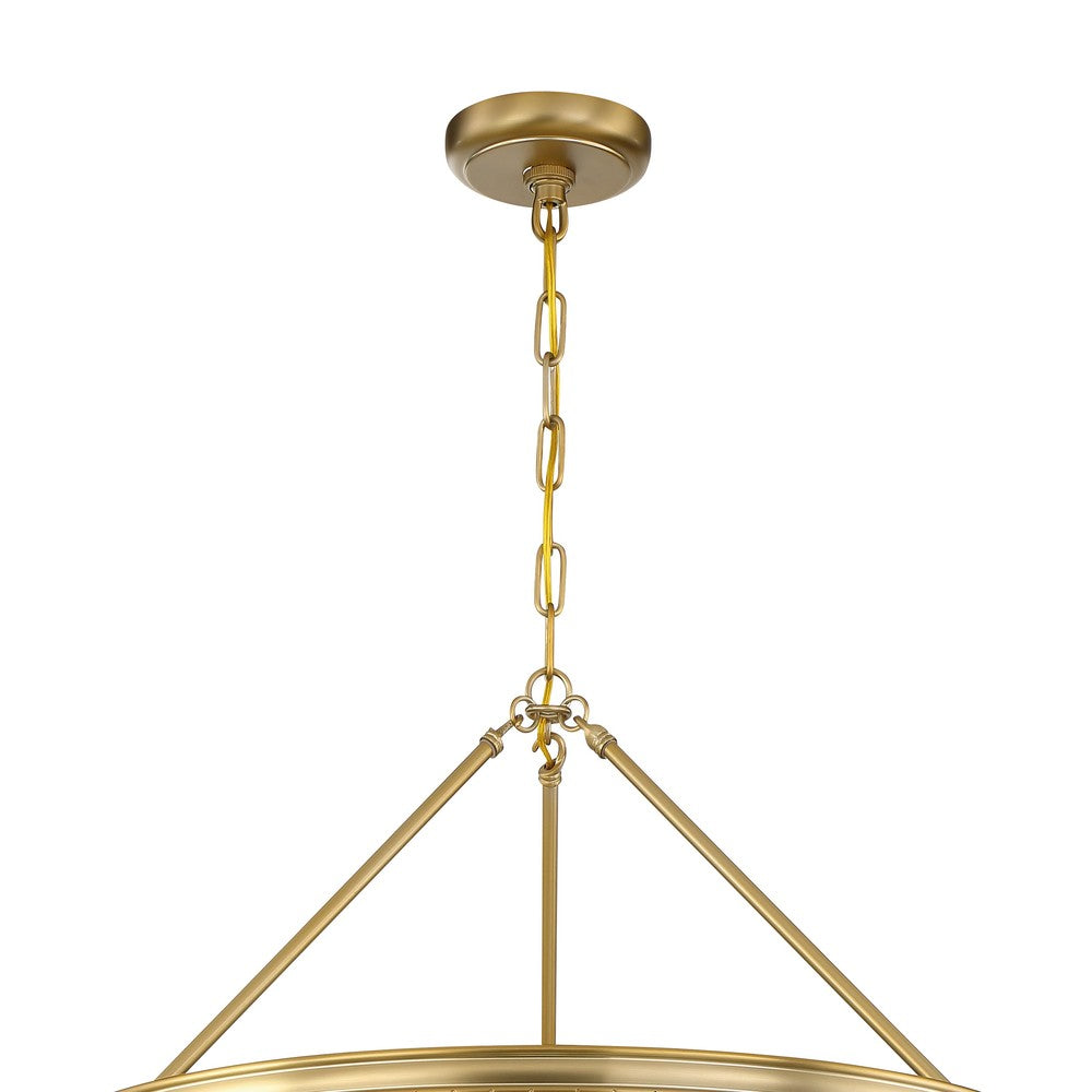 Crystorama CALYPSO 275-VG Chandelier Modern - Vibrant Gold