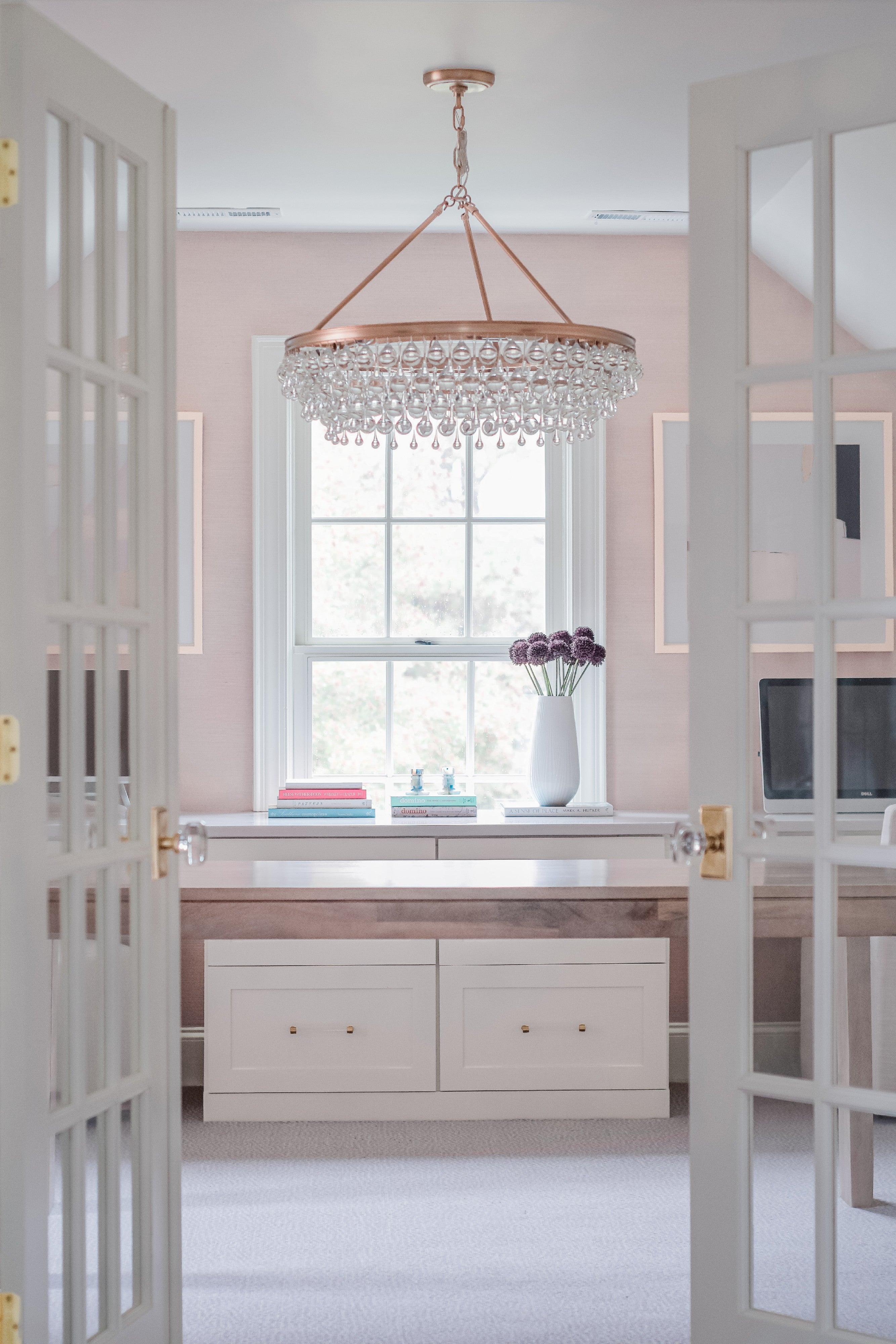 Crystorama Calypso 275-VG – 30 Inch – 6 Light – Chandelier – Vibrant Gold – Damp Rated