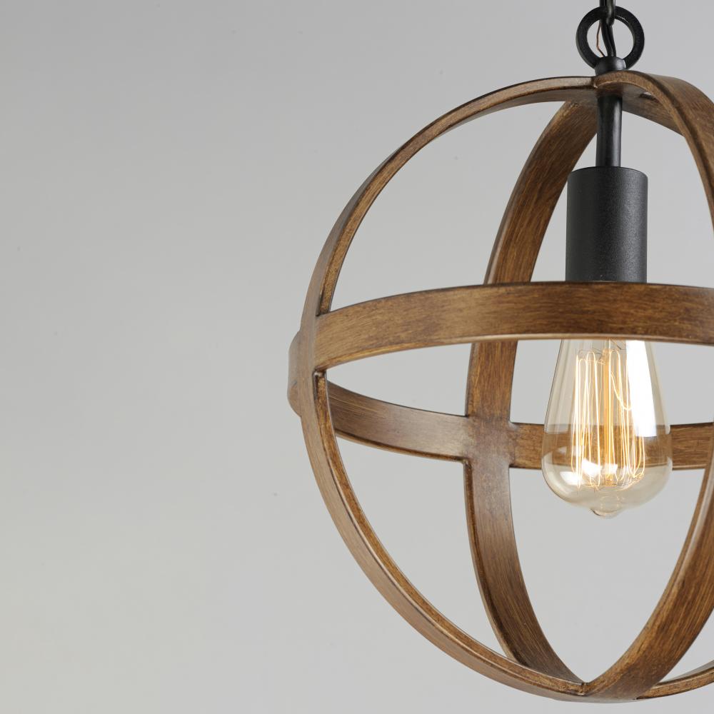 Maxim Lighting COMPASS 27571APBK Pendant Transitional - Black