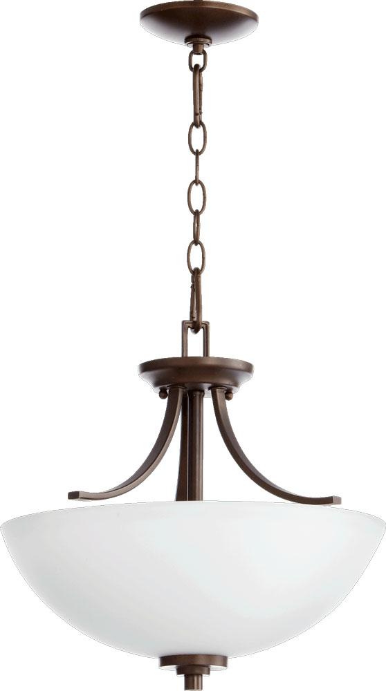 Quorum Lighting REYES 2760-16-86 Pendant Traditional - Oiled Bronze