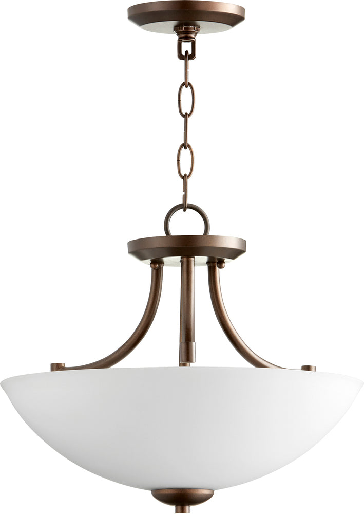 Quorum Lighting BARKLEY 2769-15-86 Pendant Traditional - Oiled Bronze