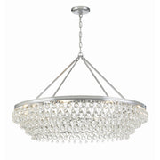 Crystorama Calypso 278-CH – 40 Inch – 8 Light – Chandelier – Polished Chrome – Damp Rated