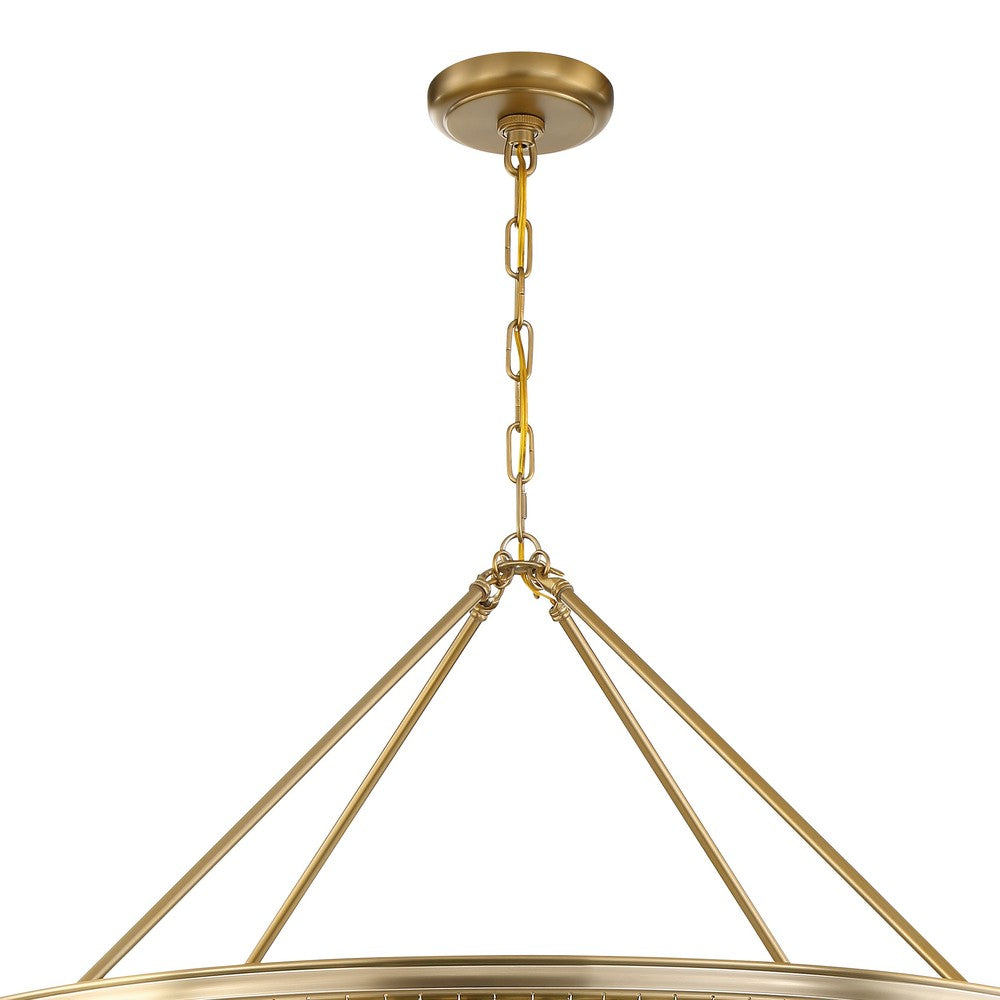 Crystorama CALYPSO 278-VG Chandelier Modern - Vibrant Gold