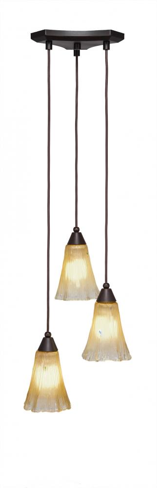 Toltec Company EUROPA 28-DG-720 Pendant - Black