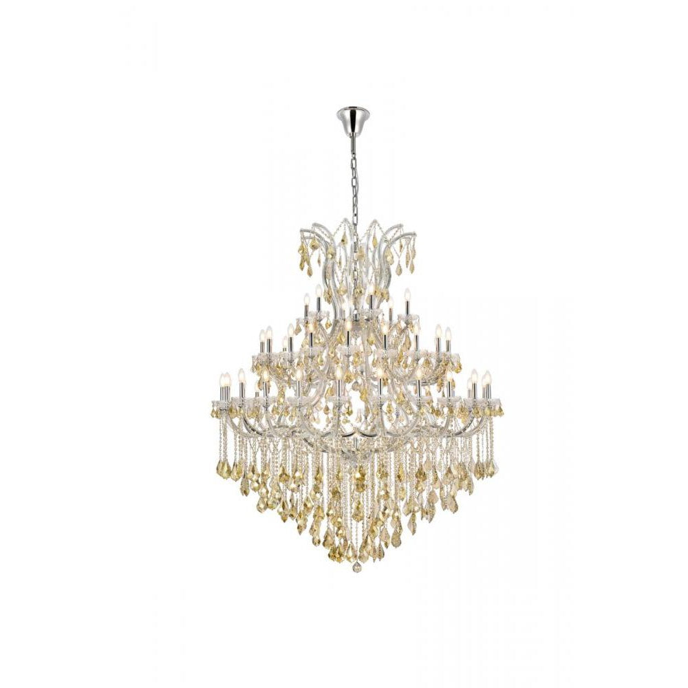 Elegant Lighting MARIA THERESA 2800G60C-GT/RC Chandelier Transitional - Chrome