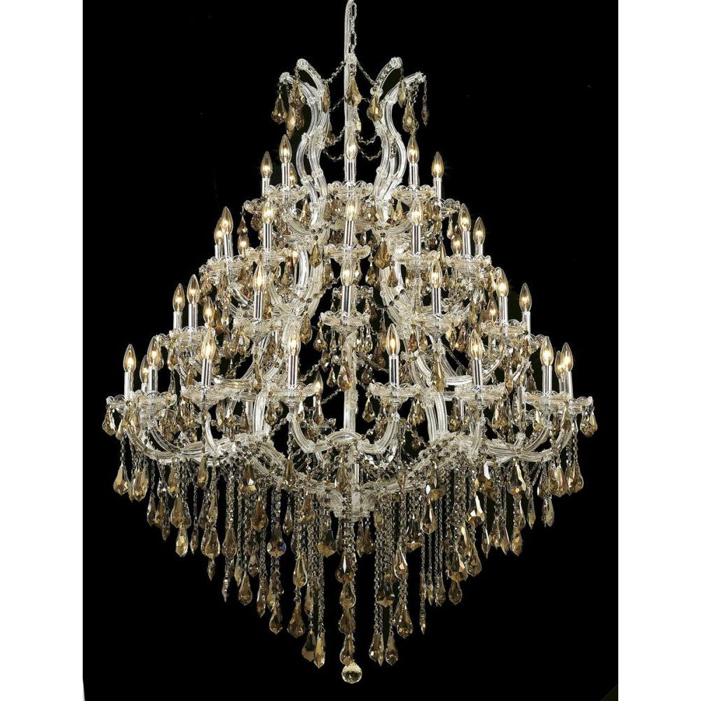 Elegant Lighting MARIA THERESA 2801G46C-GT/RC Chandelier Transitional - Chrome