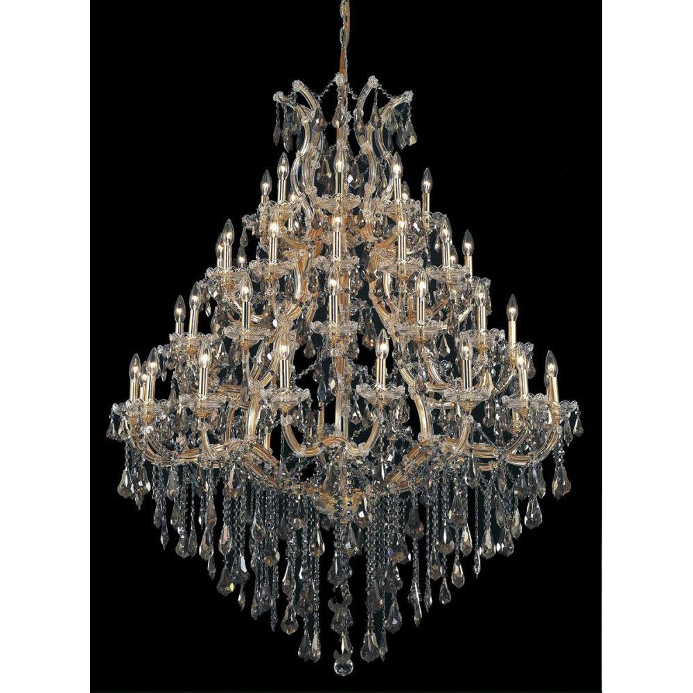 Elegant Lighting MARIA THERESA 2801G46G-GT/RC Chandelier Transitional - Gold