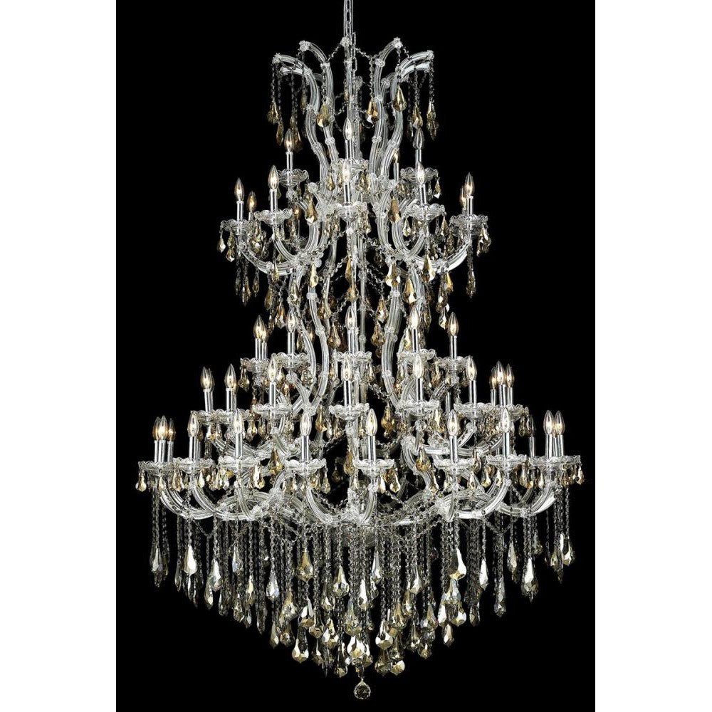 Elegant Lighting MARIA THERESA 2801G54C-GT/RC Chandelier Transitional - Chrome