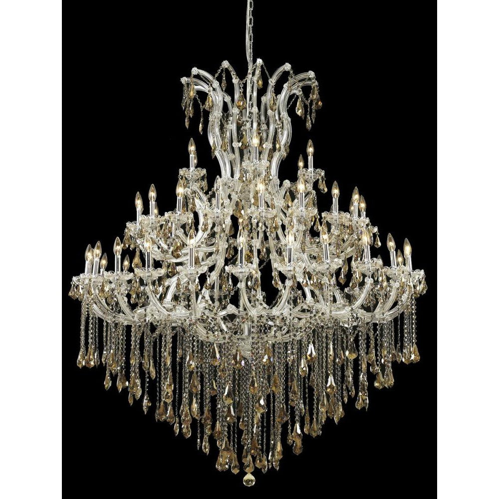 Elegant Lighting MARIA THERESA 2801G60C-GT/RC Chandelier Transitional - Chrome