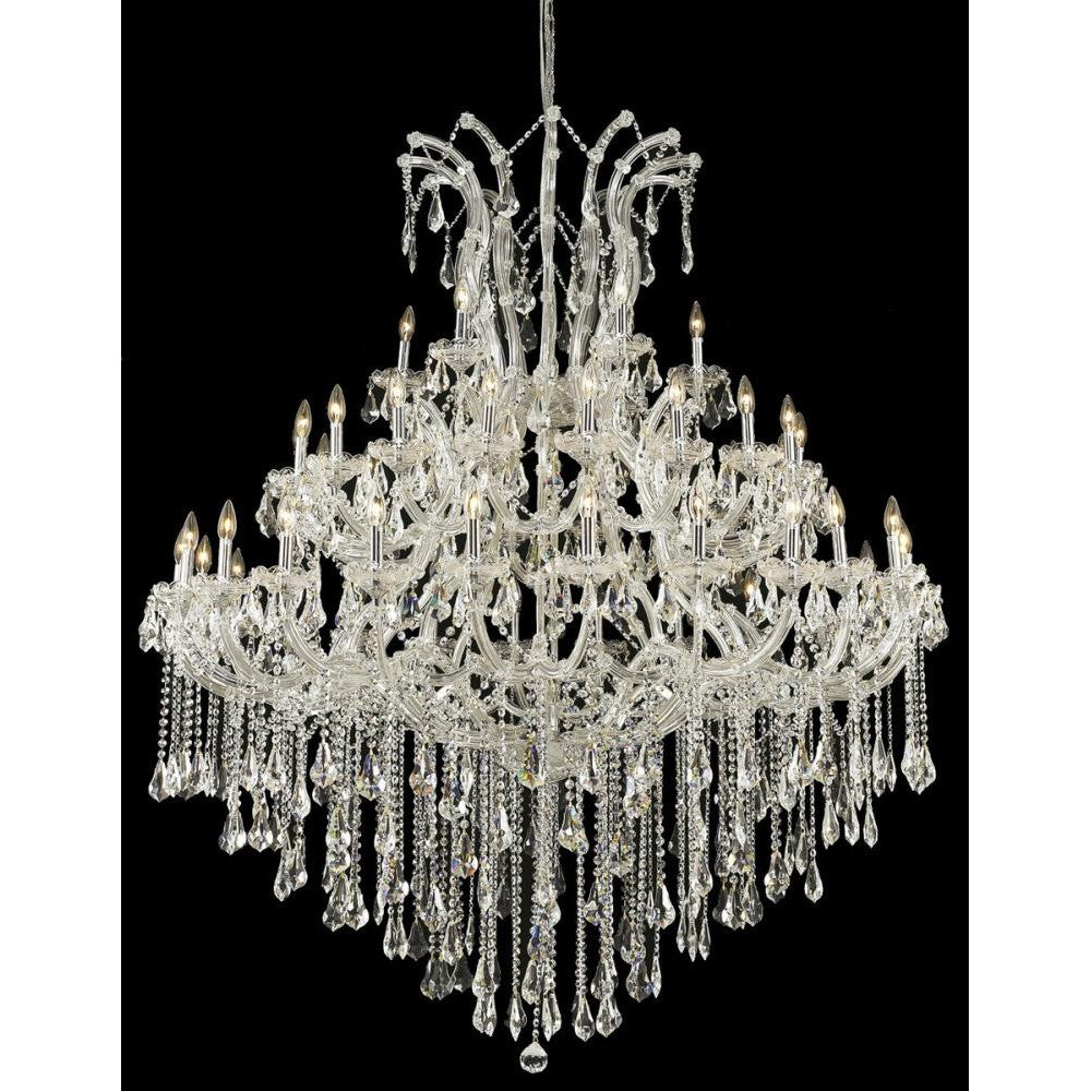 Elegant Lighting MARIA THERESA 2801G60C/RC Chandelier Transitional - Chrome