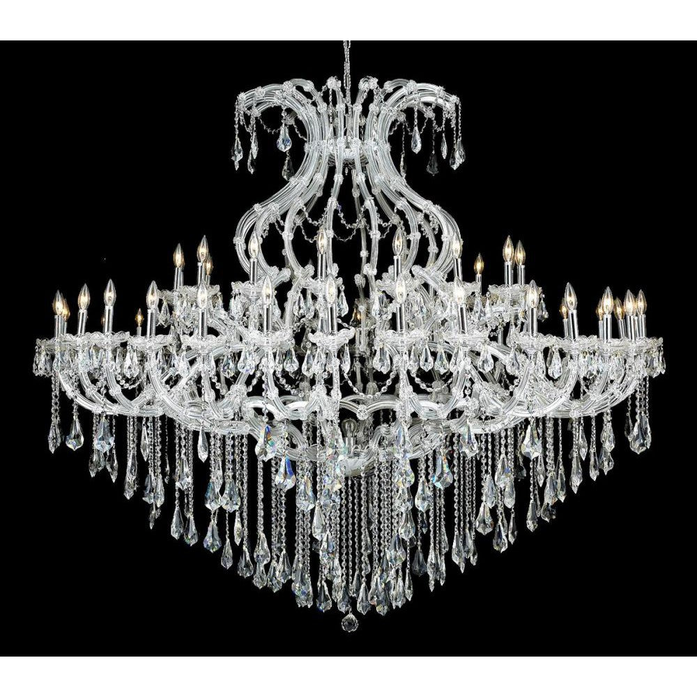 Elegant Lighting MARIA THERESA 2801G72C/RC Chandelier Transitional - Chrome