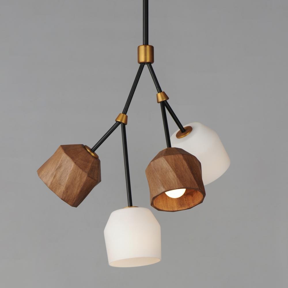 Maxim Lighting AKIMBO 28274DBZAB Pendant - Combination Finishes