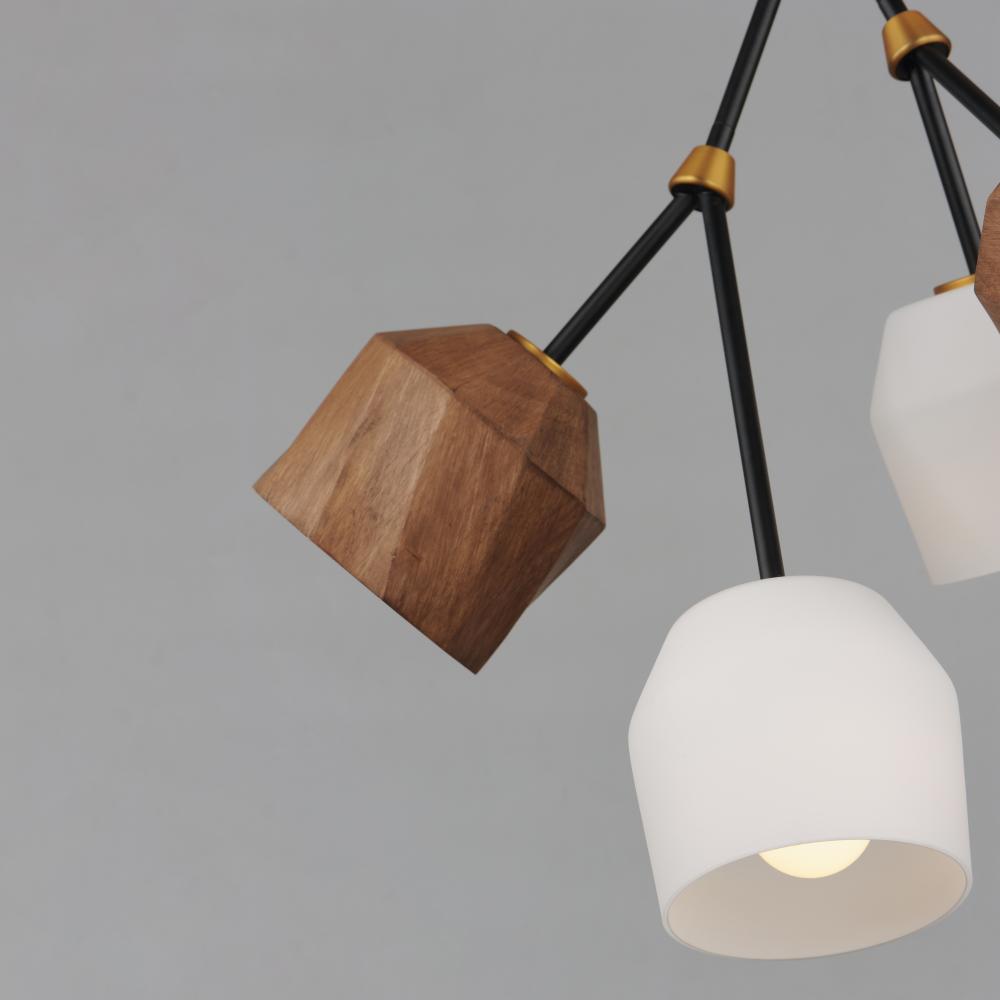 Maxim Lighting AKIMBO 28274DBZAB Pendant - Combination Finishes