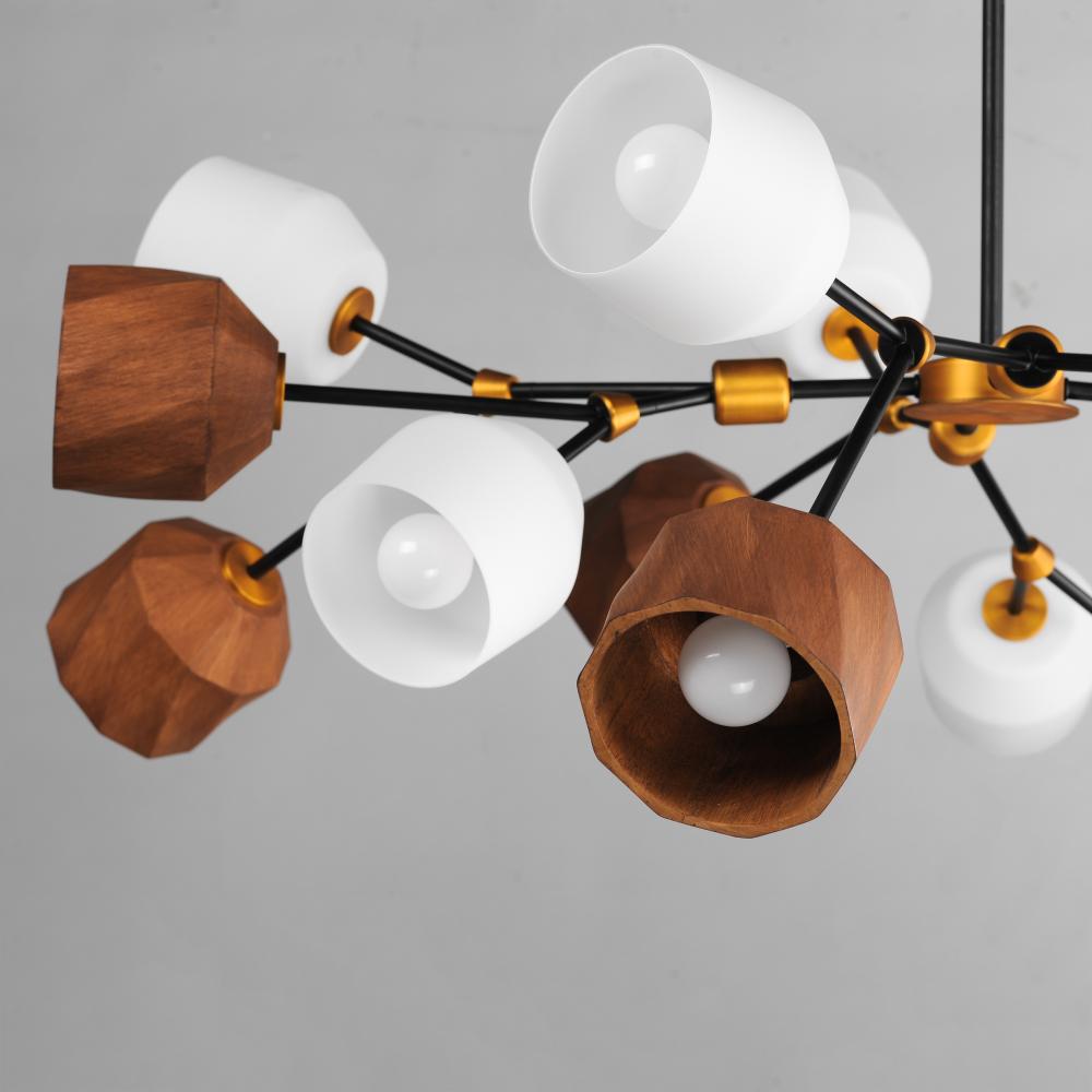 Maxim Lighting AKIMBO 28279DBZAB Pendant - Combination Finishes