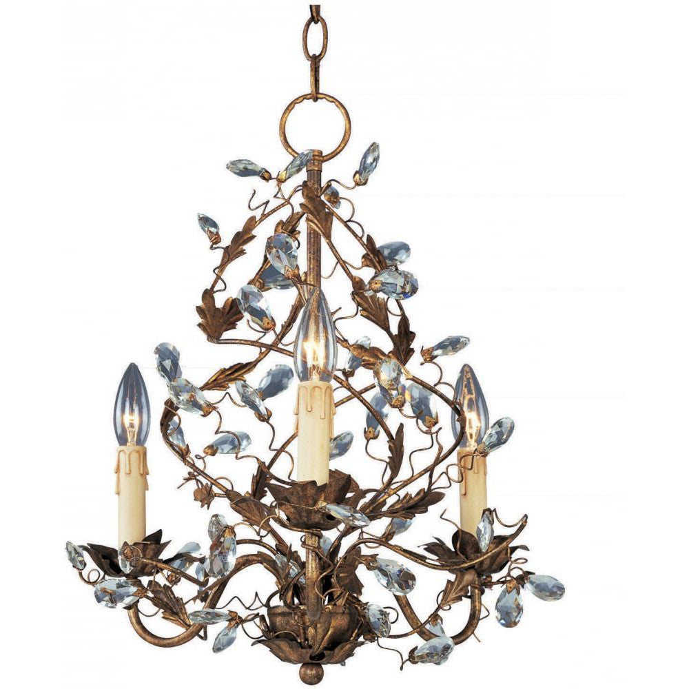 Maxim Lighting ELEGANTE 2850EG Mini Chandelier Contemporary - Gold