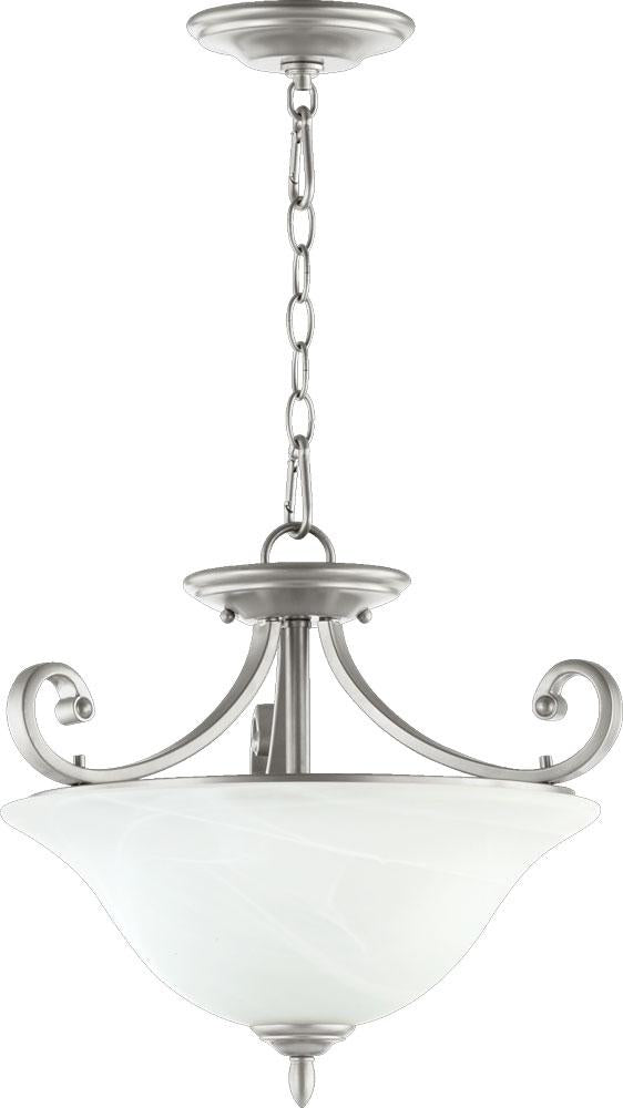 Quorum Lighting BRYANT 2854-18-64 Pendant Traditional - Classic Nickel