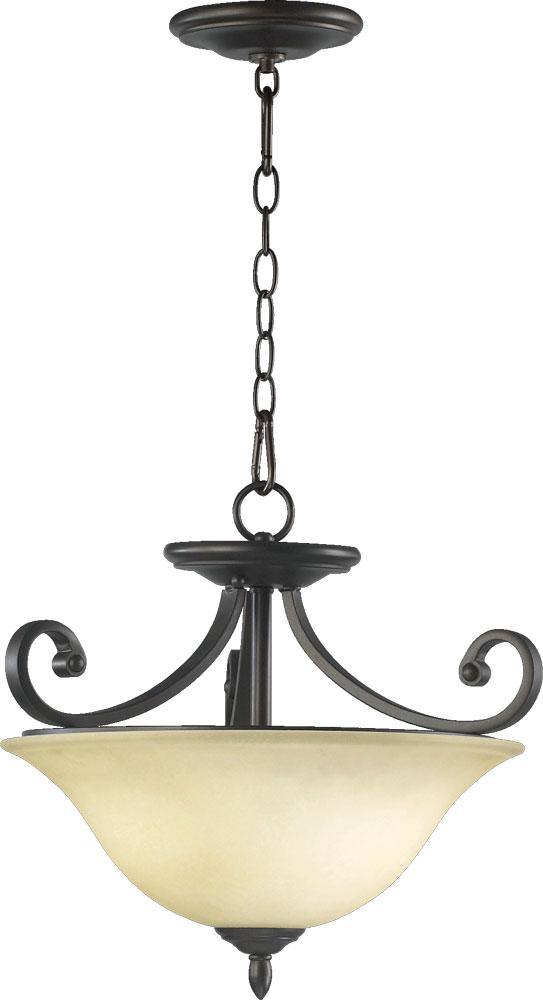 Quorum Lighting BRYANT 2854-18-86 Pendant Traditional - Oiled Bronze