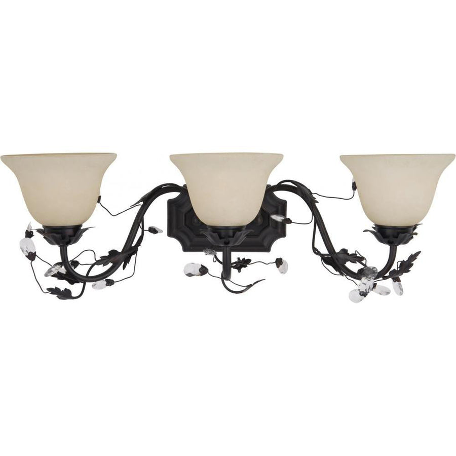 Maxim Lighting 2865FIOI Elegante 28 Inch Bathroom Vanity - Oil Rubbed Bronze