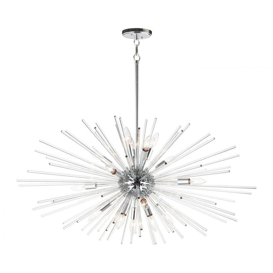 Maxim Lighting 28668CLPC Polaris 40 Inch 16 Light Pendant – Polished Chrome