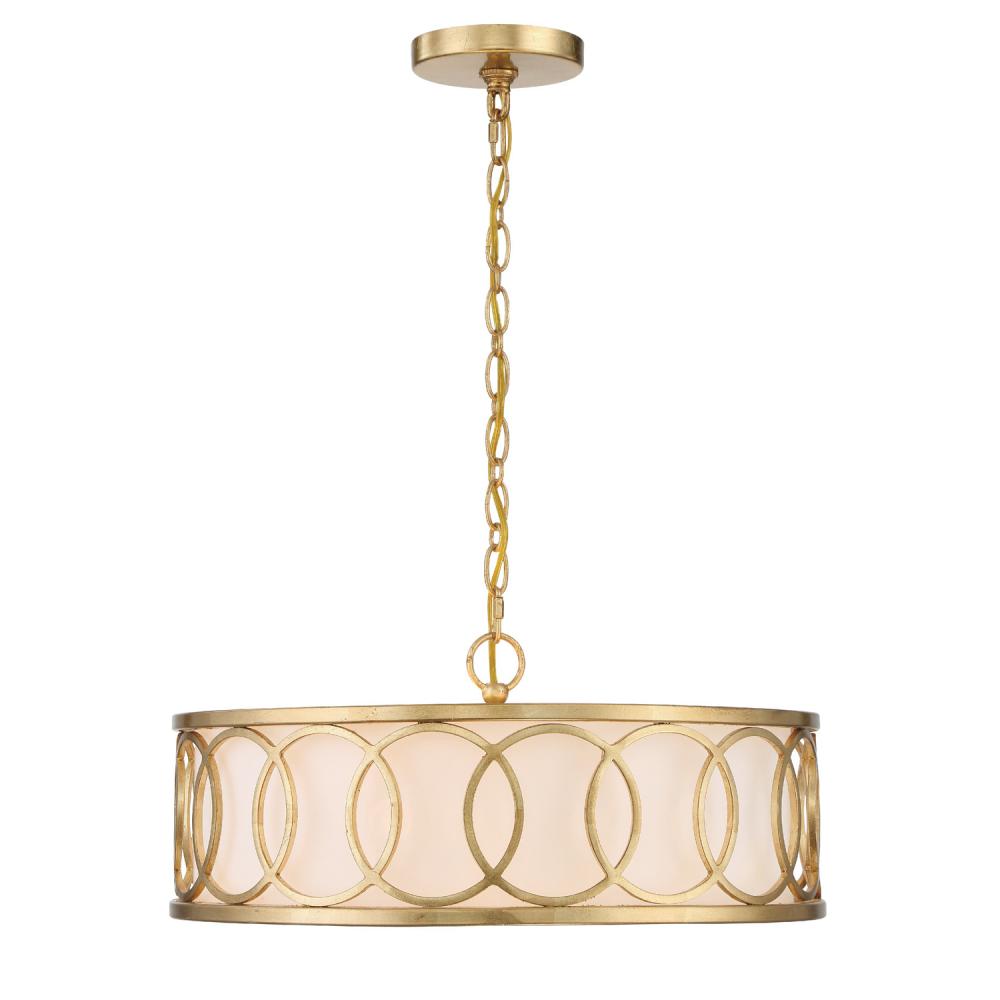 Crystorama GRAHAM 287-GA Chandelier Americana - Antique Gold