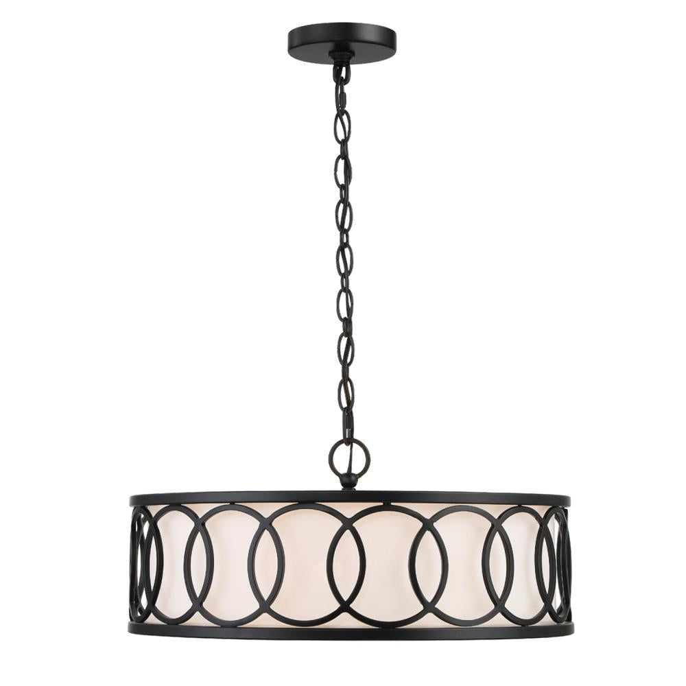 Crystorama GRAHAM 287-MK Chandelier Americana - Matte Black