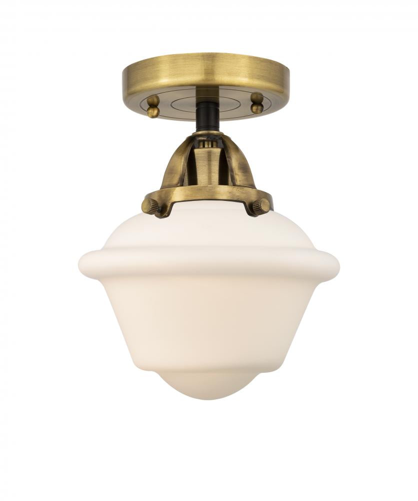 Innovations Lighting OXFORD 288-1C-BAB-G531 Semi Flush Mt Industrial - Antique Brass