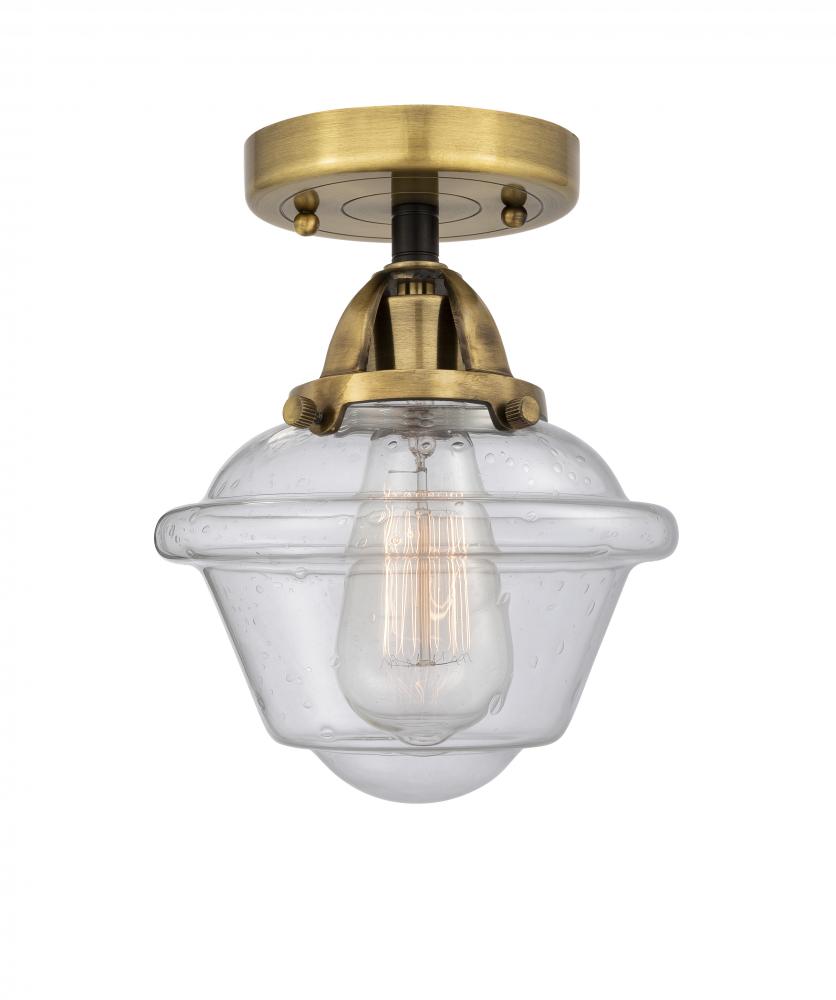 Innovations Lighting OXFORD 288-1C-BAB-G534 Semi Flush Mt Industrial - Antique Brass