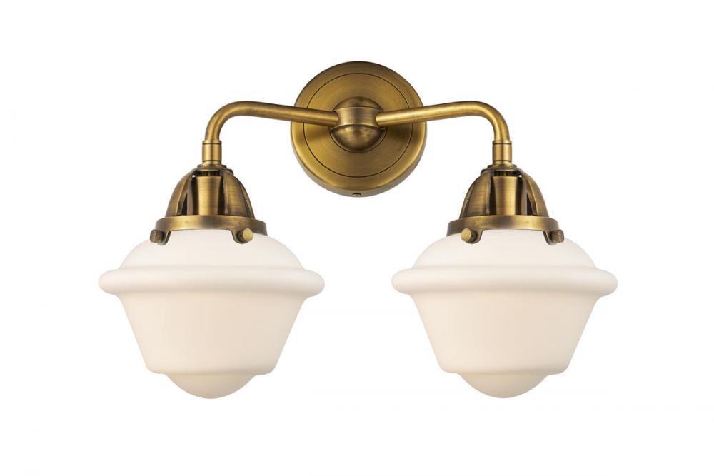 Innovations Lighting OXFORD 288-2W-BB-G531 Bathroom Fixture Industrial - Brass