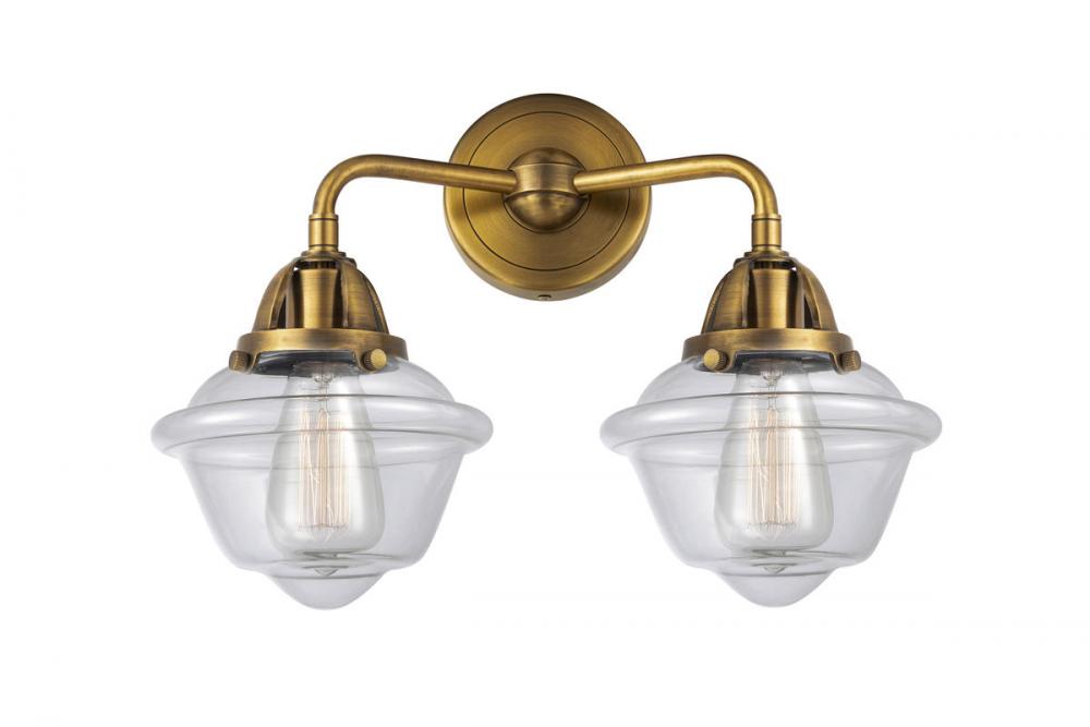 Innovations Lighting OXFORD 288-2W-BB-G532 Bathroom Fixture Industrial - Brass