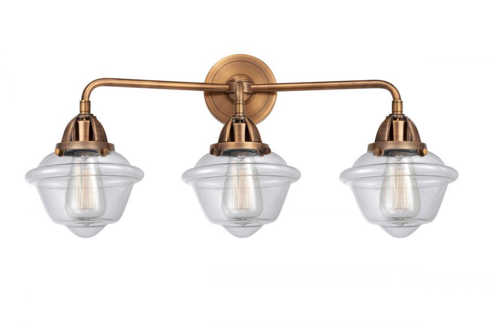 Innovations Lighting OXFORD 288-3W-AC-G532-LED Bathroom Fixture Industrial - Copper