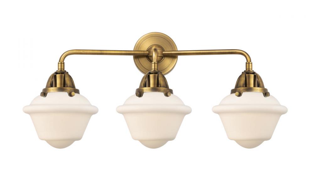 Innovations Lighting OXFORD 288-3W-BB-G531 Bathroom Fixture Industrial - Brass