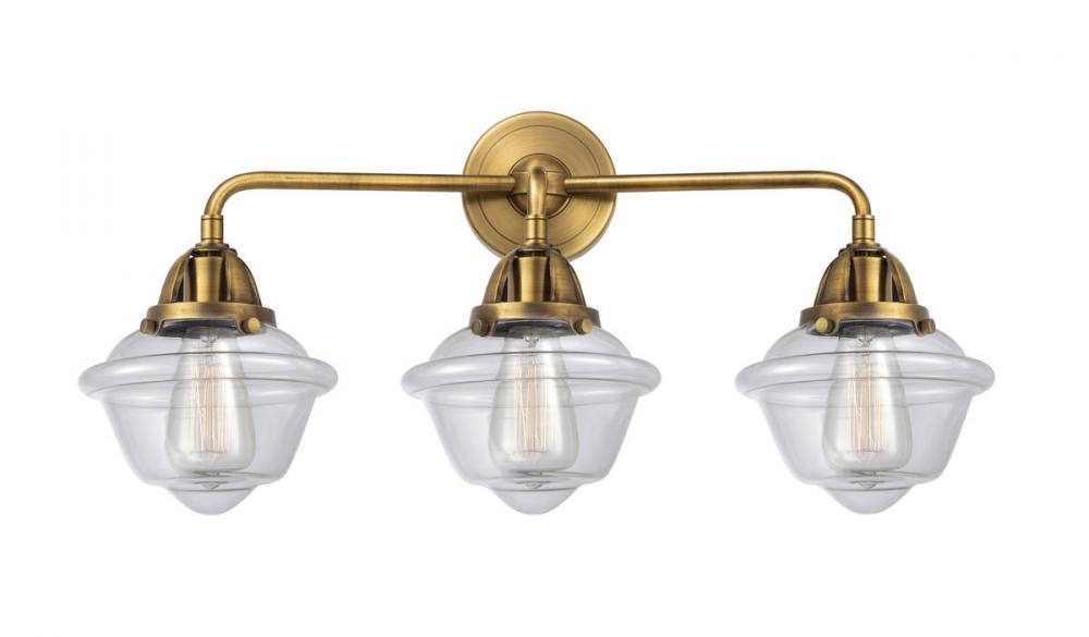 Innovations Lighting OXFORD 288-3W-BB-G532 Bathroom Fixture Industrial - Brass