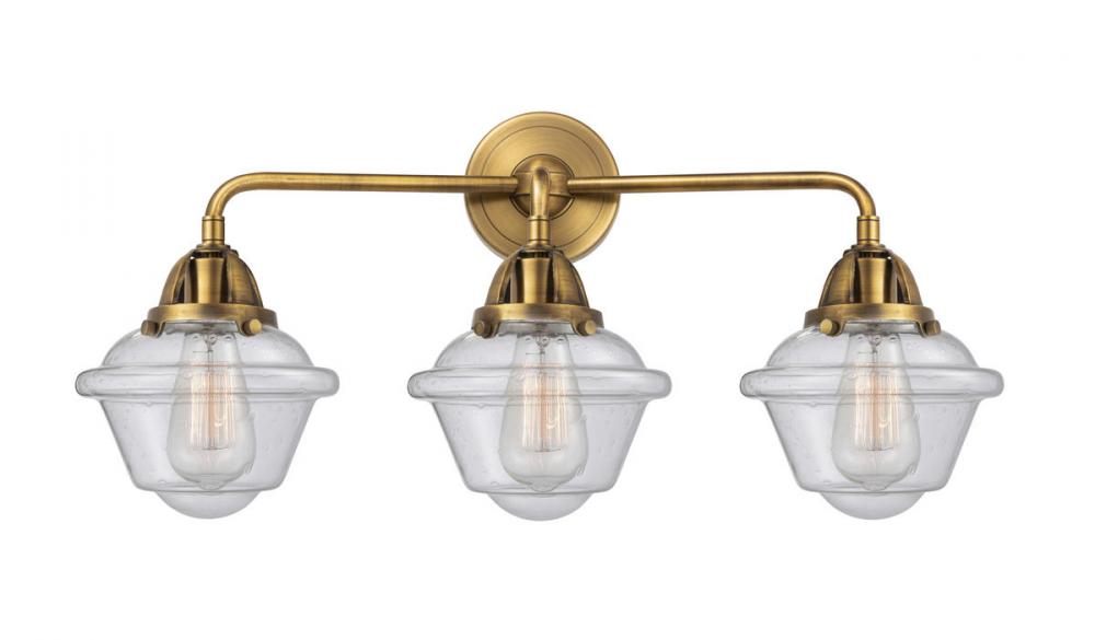 Innovations Lighting OXFORD 288-3W-BB-G534 Bathroom Fixture Industrial - Brass