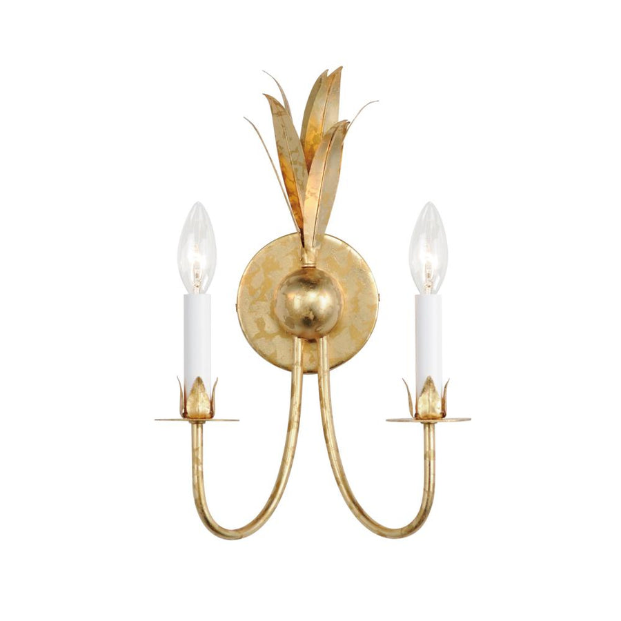 Maxim Lighting 2882GL Paloma 10.25 Wall Sconce - Gold Leaf