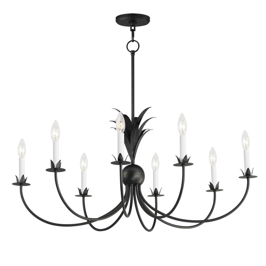 Paloma 36 Inch Chandelier – Anthracite