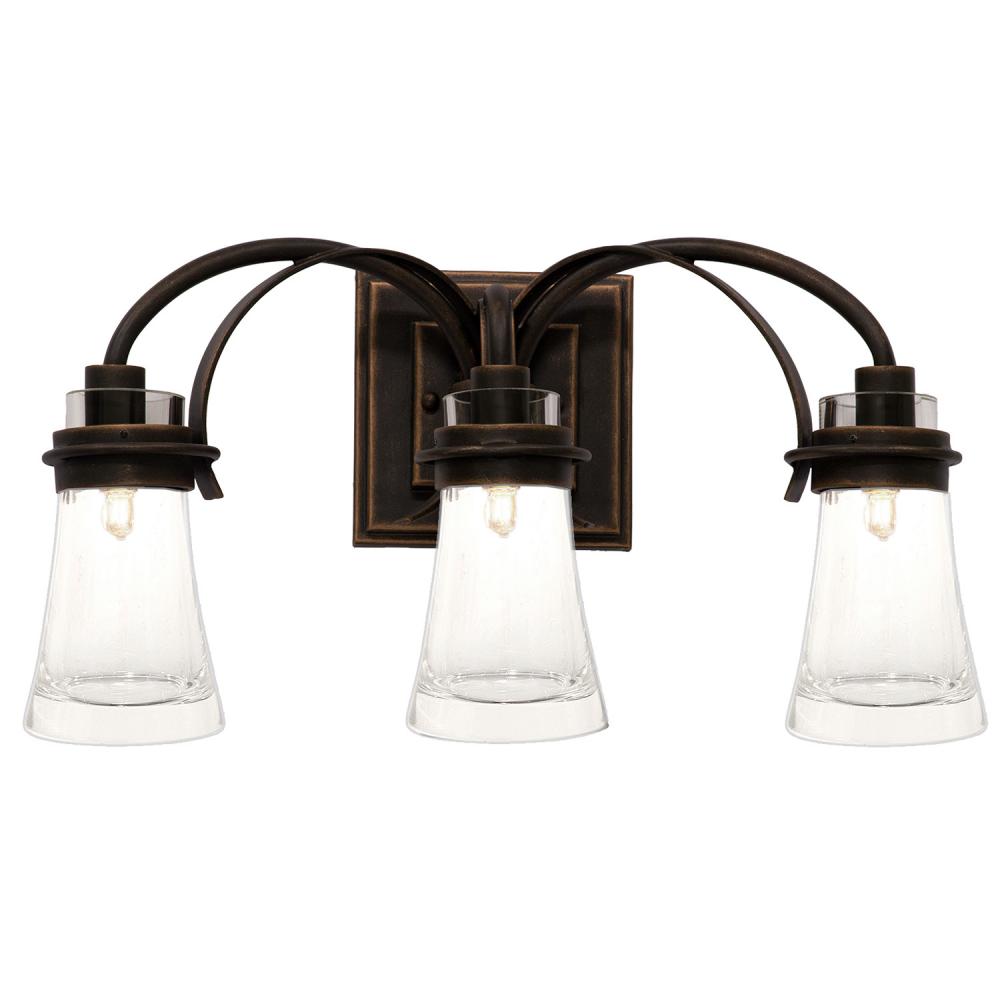 Dover 20 Inch Bath Vanity Light – Antique Copper – 2913AC
