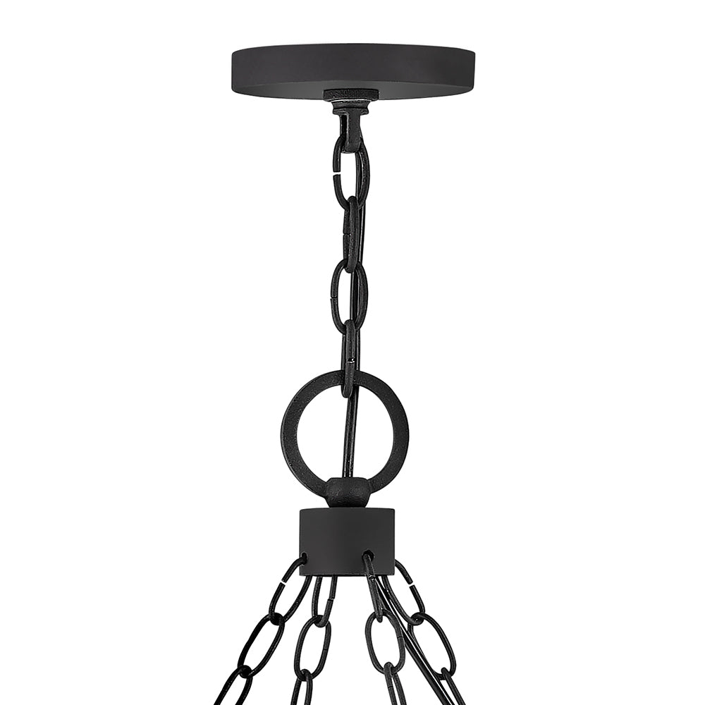 Hinkley Lighting SAWYER 29207BK Pendant Country Rustic - Black