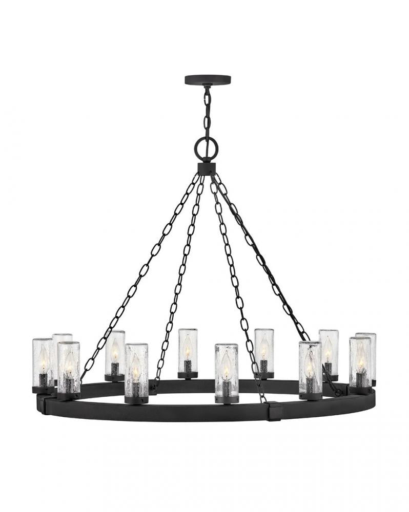 Hinkley Lighting SAWYER 29207BK Pendant Country Rustic - Black