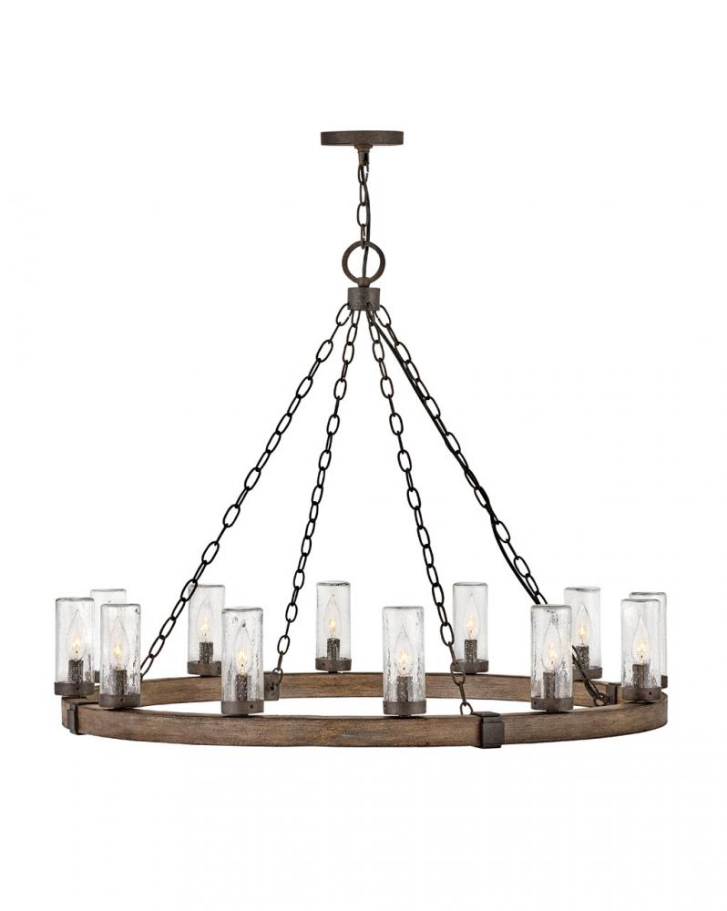 Hinkley Lighting SAWYER 29207SQ Pendant Country Rustic - Sequoia