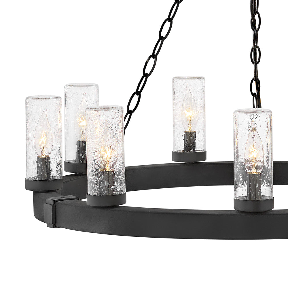 Hinkley Lighting SAWYER 29208BK Pendant Country Rustic - Black