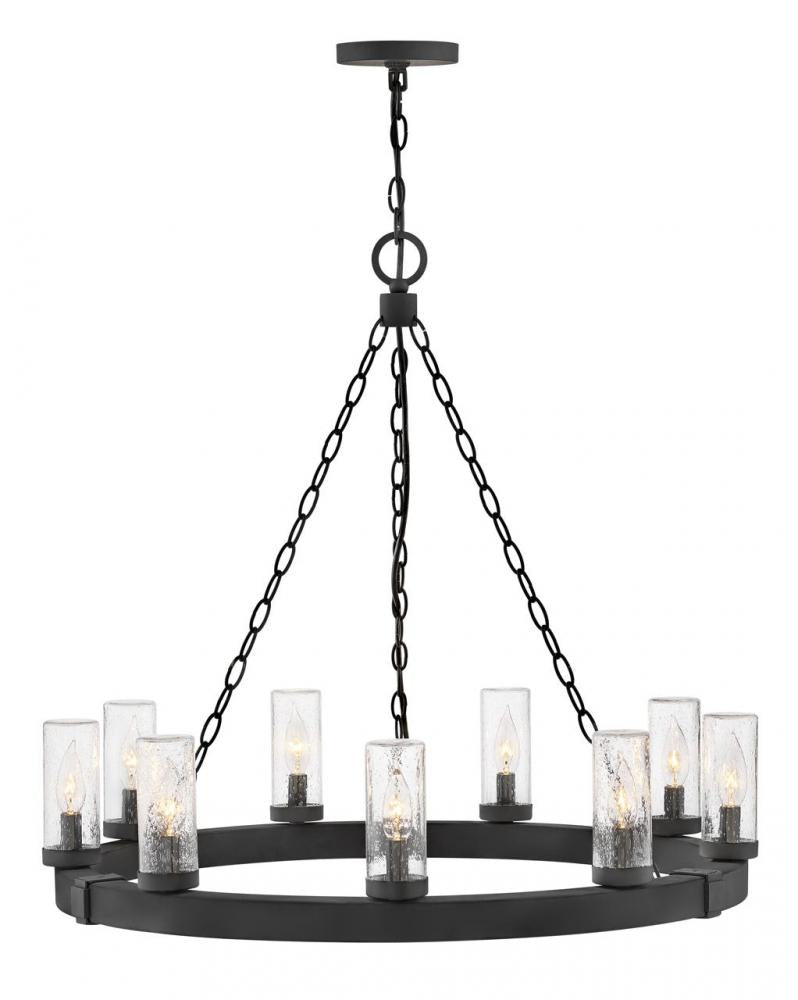 Hinkley Lighting SAWYER 29208BK Pendant Country Rustic - Black