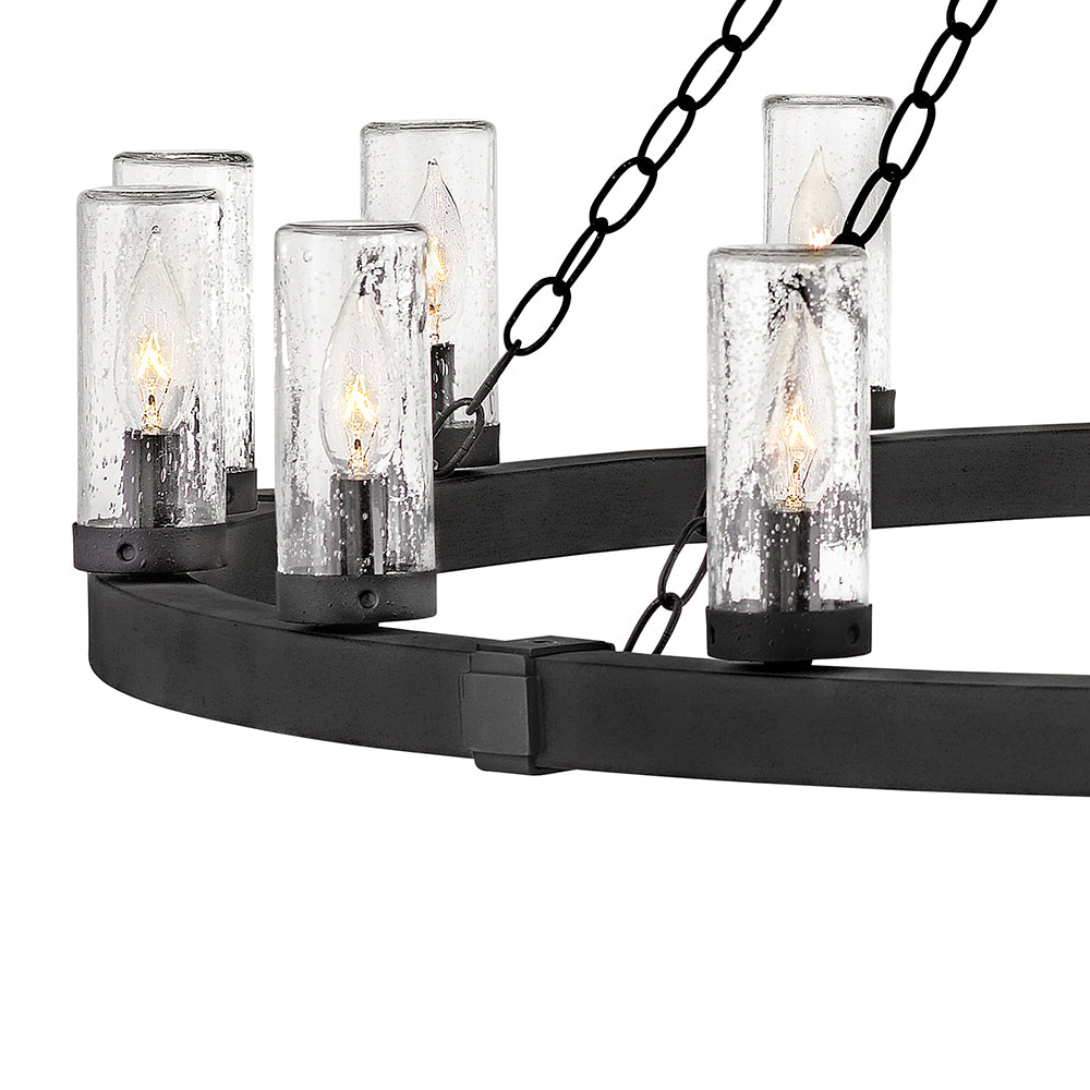 Hinkley Lighting SAWYER 29209BK Pendant Country Rustic - Black