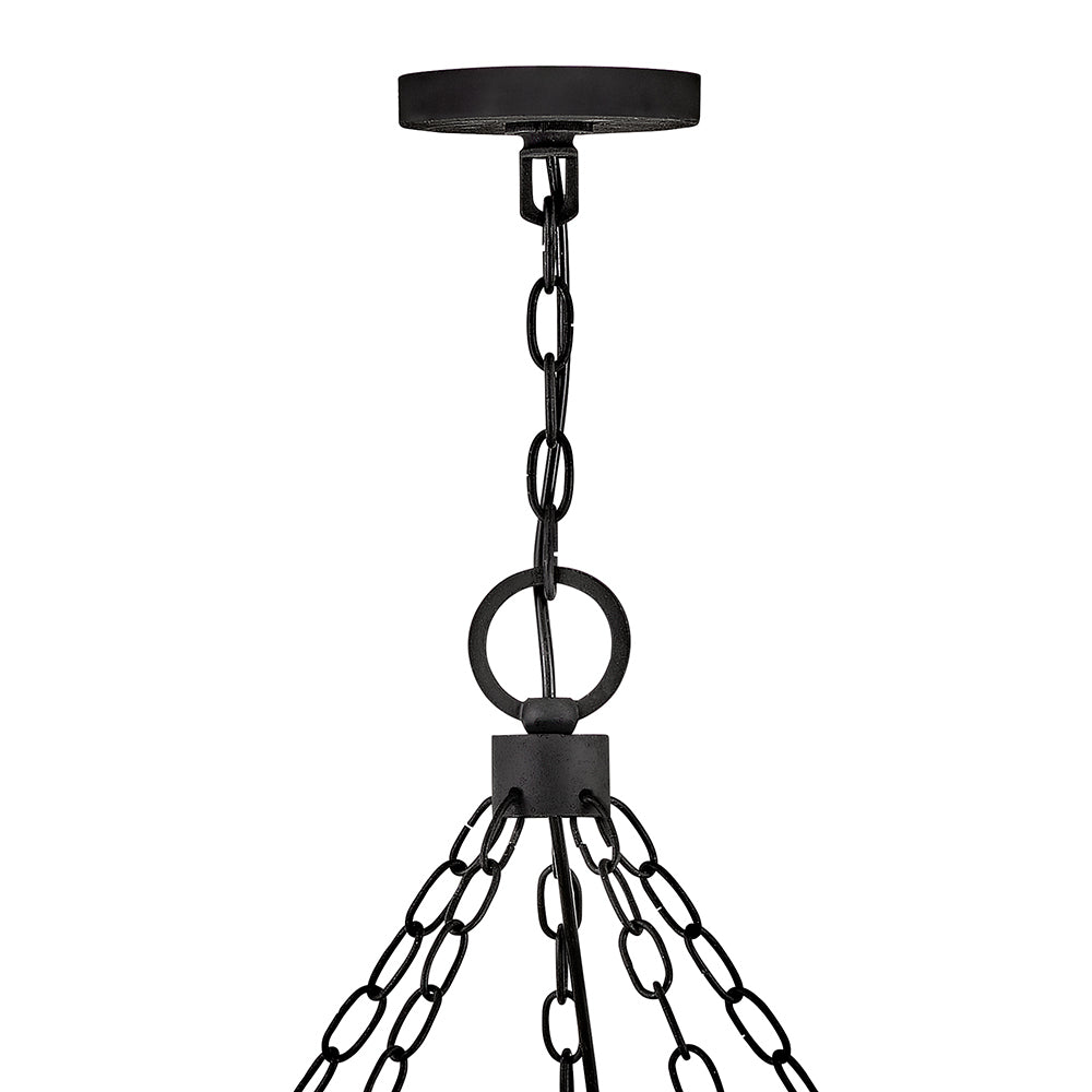 Hinkley Lighting SAWYER 29209BK Pendant Country Rustic - Black