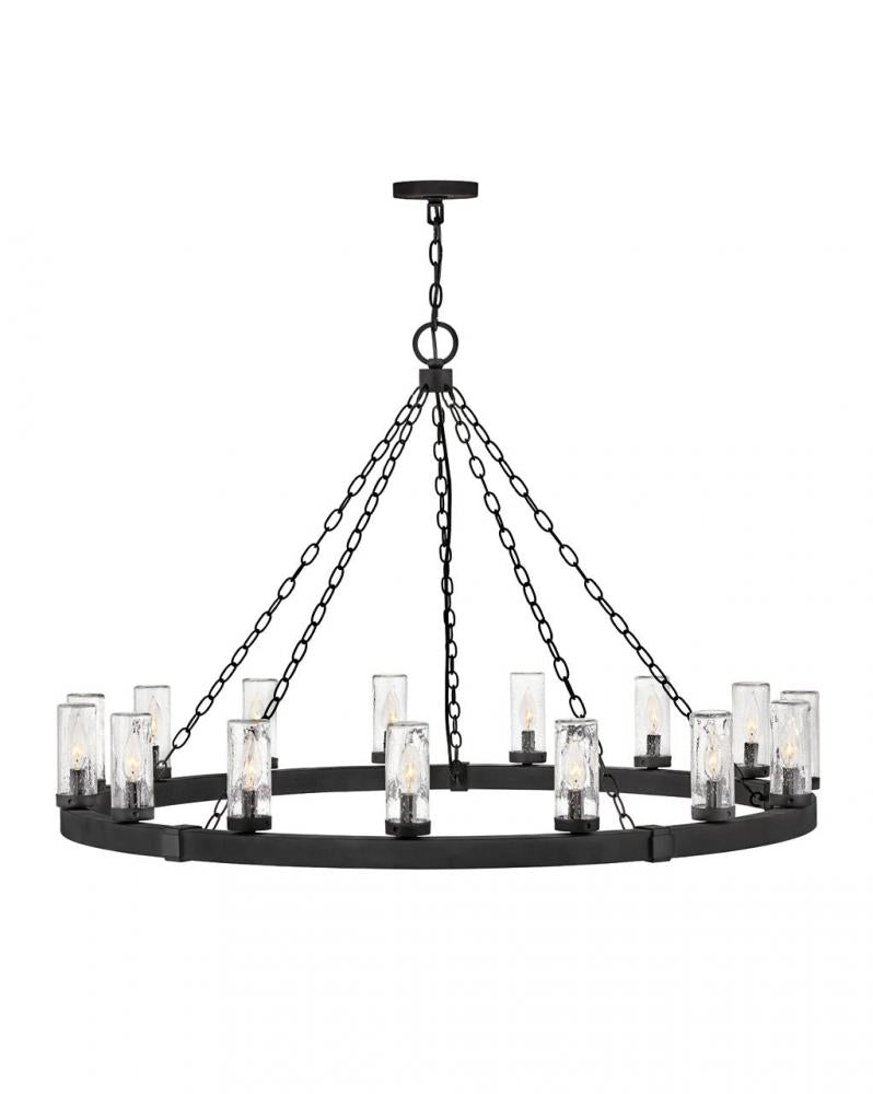 Hinkley Lighting SAWYER 29209BK Pendant Country Rustic - Black