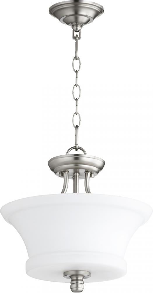 Quorum Lighting ROSSINGTON 2922-13-65 Pendant Traditional - Satin Nickel