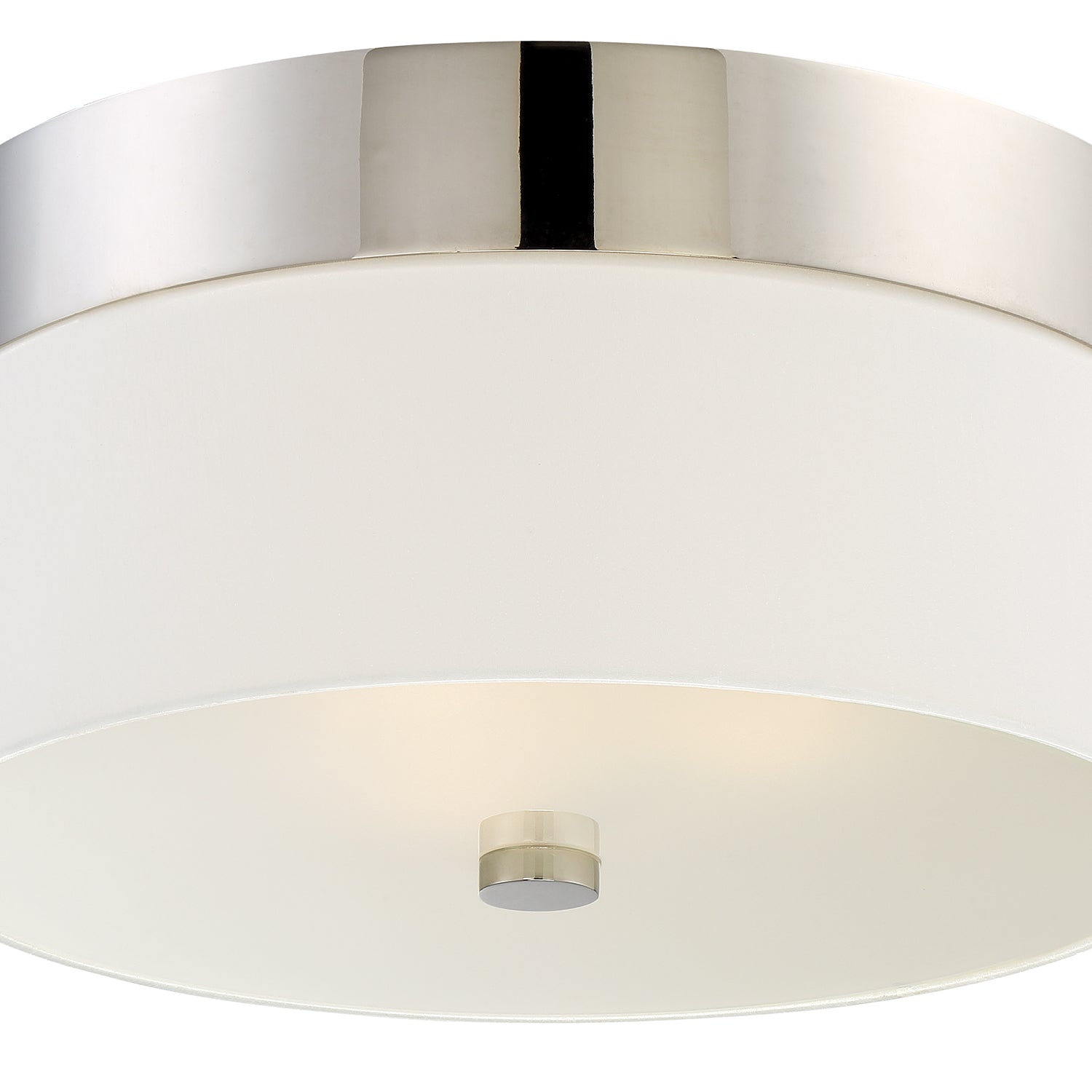 Crystorama Grayson 293-PN – 16 Inch – 3 Light – Semi Flush Mount Light – Polished Nickel – Dry Rated