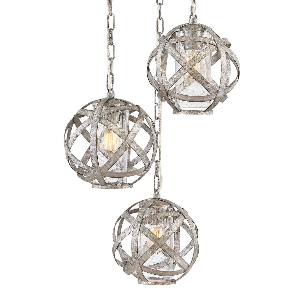 Hinkley Lighting CARSON 29704WZ Pendant Commercial - Weathered Zinc